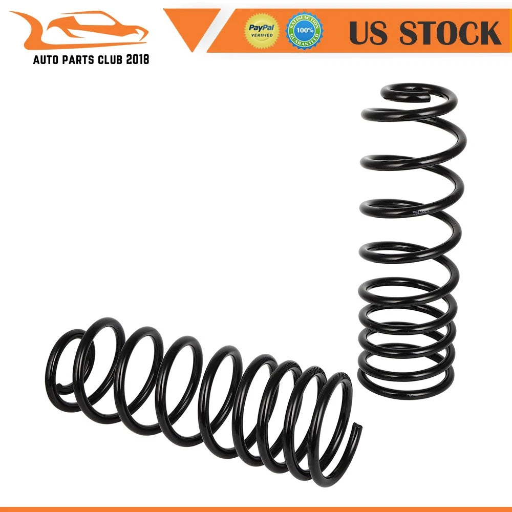 Set of 2 Rear Coil Springs for Chevrolet Camaro Pontiac Firebird (1982–2002)