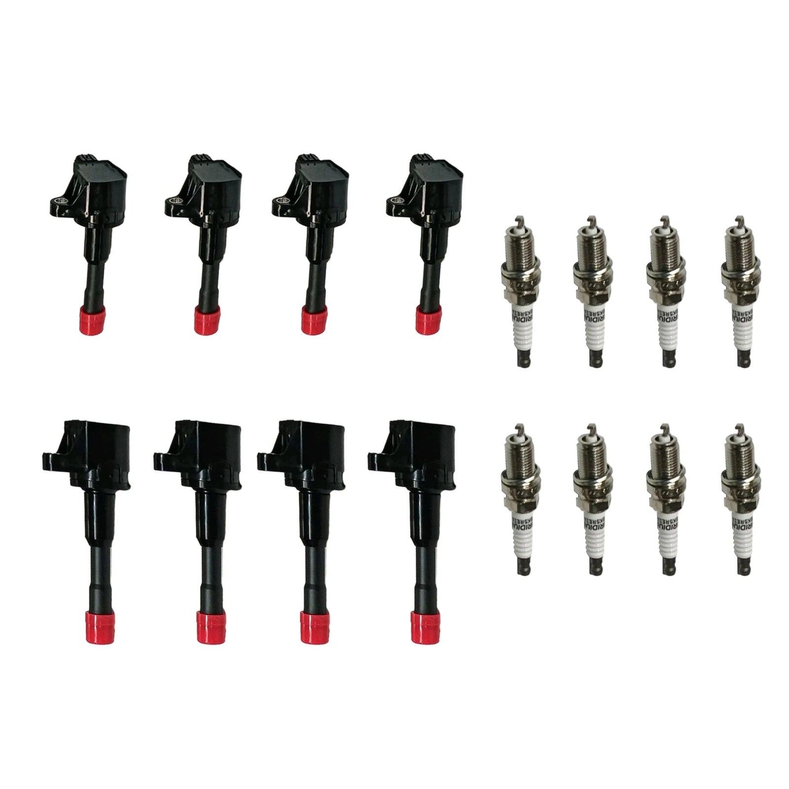Set of 8 Ignition Coils and Spark Plugs for Honda Civic Hybrid (2006–2011)