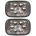 Set of 2 JW Speaker LED Trapezoid Beam Lights for New Holland (HA84306268)