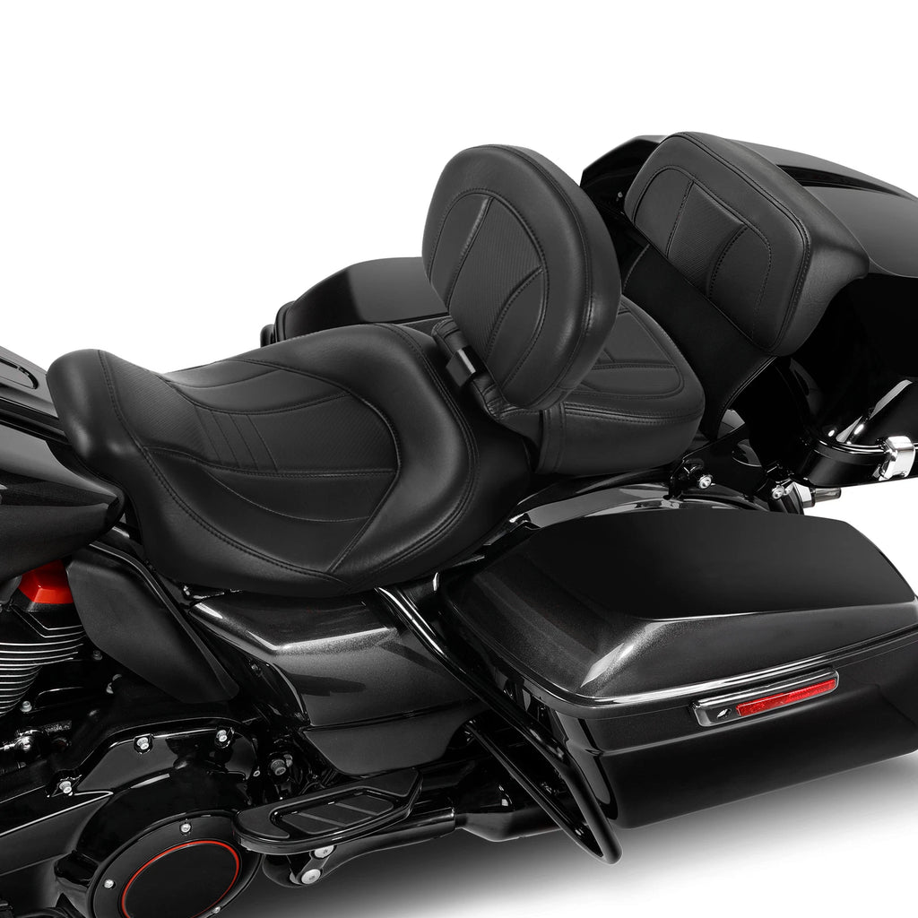 Driver & Passenger Seats Backrest for Harley Road Street Glide (2014–2023)
