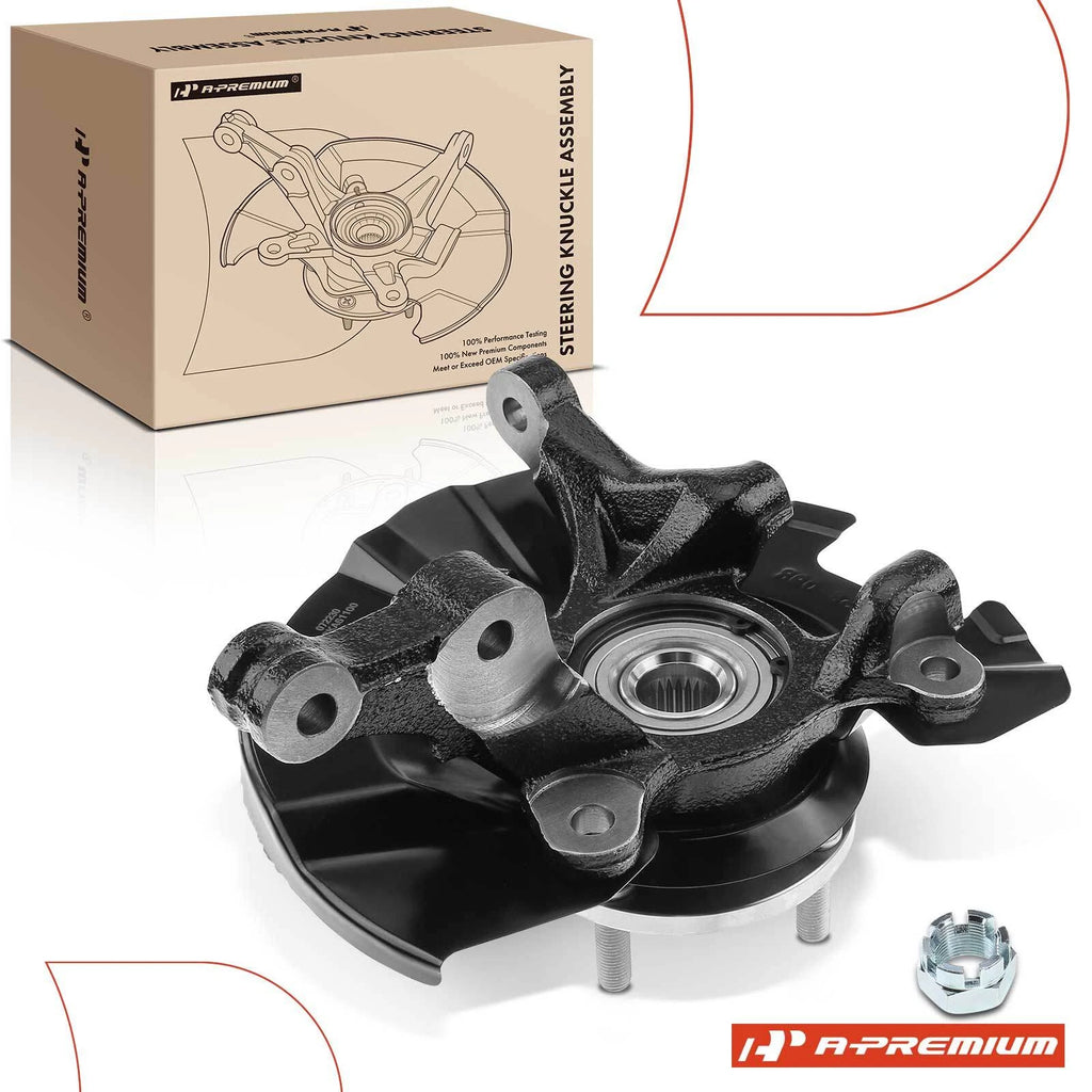 Front Right Steering Knuckle & Hub Bearing for Hyundai Accent (2006–2010)