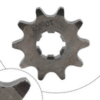 10T Front Sprocket for 50cc 70cc 90cc 110cc 125cc 140cc ATV Pit Dirt Bike (420 Chain)