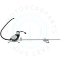 Front Driver Side Window Regulator for Freightliner FLD120SD (2005–2010) w/ Motor