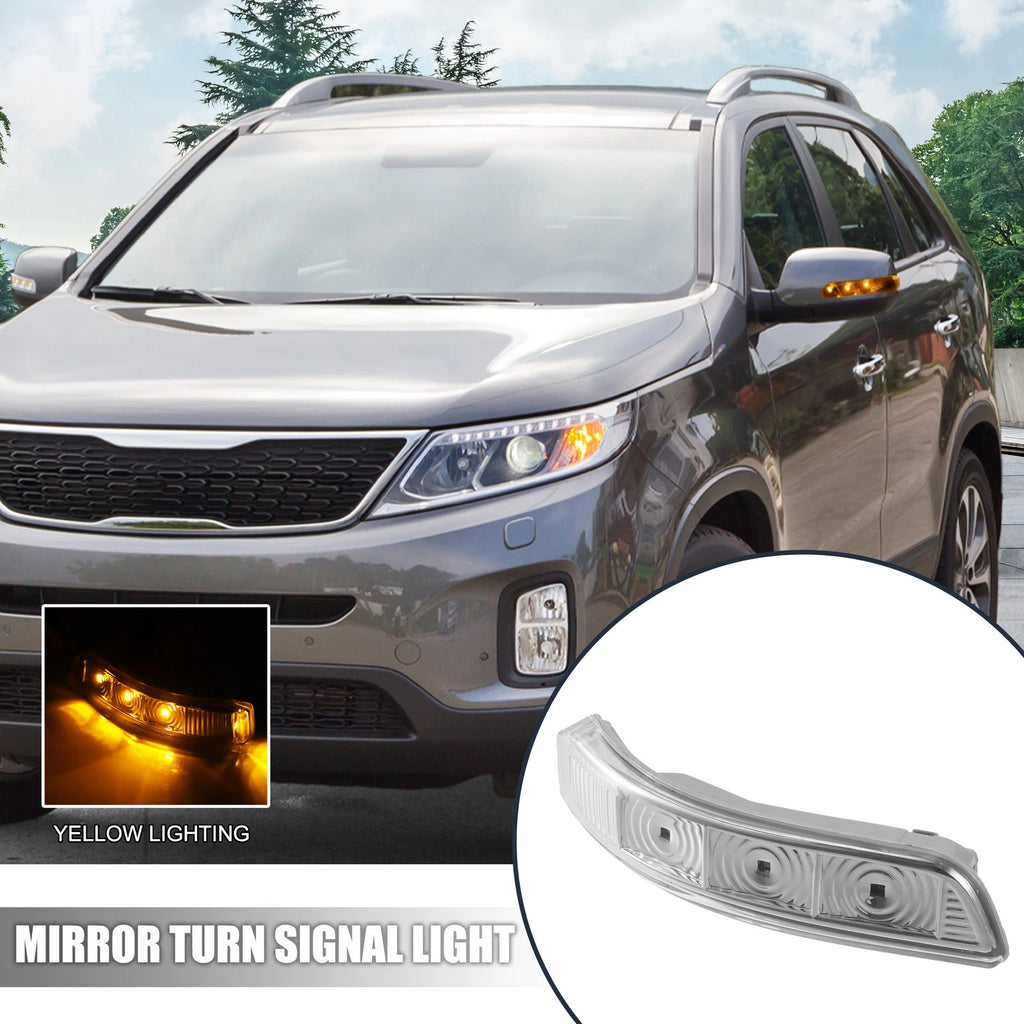 3 LED Front Right Mirror Turn Signal Light No. 87623-2P000 for Kia Sorento (2011–2016)