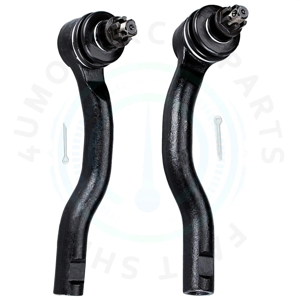 2X Front Outer Tie Rod End for Mazda CX-7 CX-9 (2007–2014)