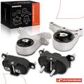 Set of 4 Engine Motor & Transmission Mounts for Chevy Malibu (2008–2012)
