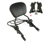 Detachable Backrest Sissy Bar Rack Docking Hardware for Harley Touring (2014–2025)