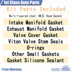 Head Gasket Set for GMC Canyon, Chevy Colorado, Hummer H3, Isuzu i-370 (2004–2012)