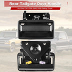 Black Tailgate Handle & Bezel for Chevy GMC C/K 1500 2500 3500 (1988–1998)