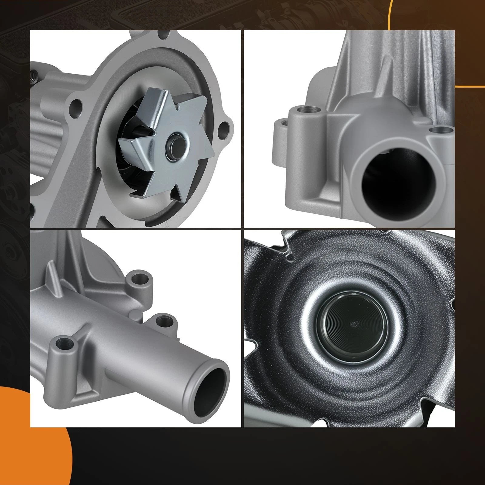 Water Pump for Kubota V1505 D1105 (2000–2005)