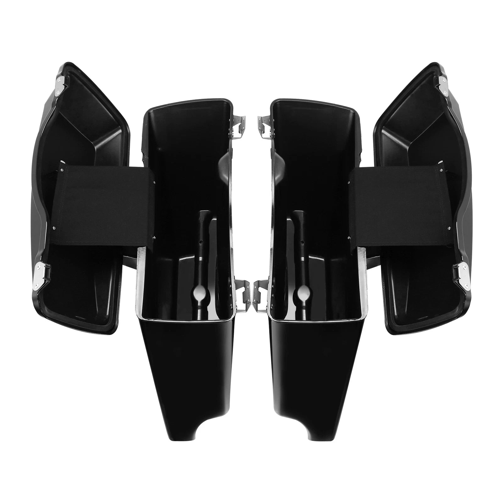 5" Stretched Extended Saddlebags & Rear Fender for Harley Touring CVO (2009–2013)