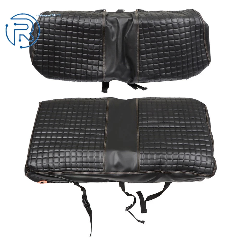 Seat Cover Kit for Club Car Precedent (2004–2023) - Black P Diamond