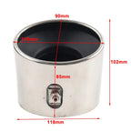Steel Rear Exhaust Muffler Tip for Honda Accord (2008-2012)