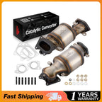 2X Front Catalytic Converters for Honda Accord V6 (2003–2007)