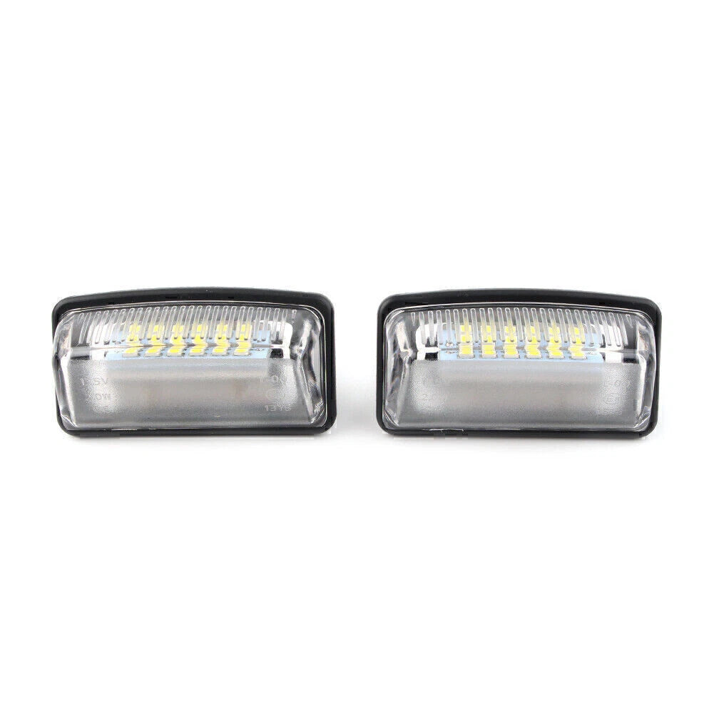 2X LED License Plate Light for Toyota Crown Reiz Vios (2005–2010)