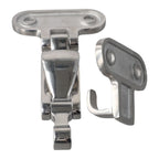 Boat Lock Hatch Deck Hinge with Adjustable Latch Fastener for Assured