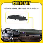 Dashboard Cover for Ford F150 (2015–2018) Black Dash Mat