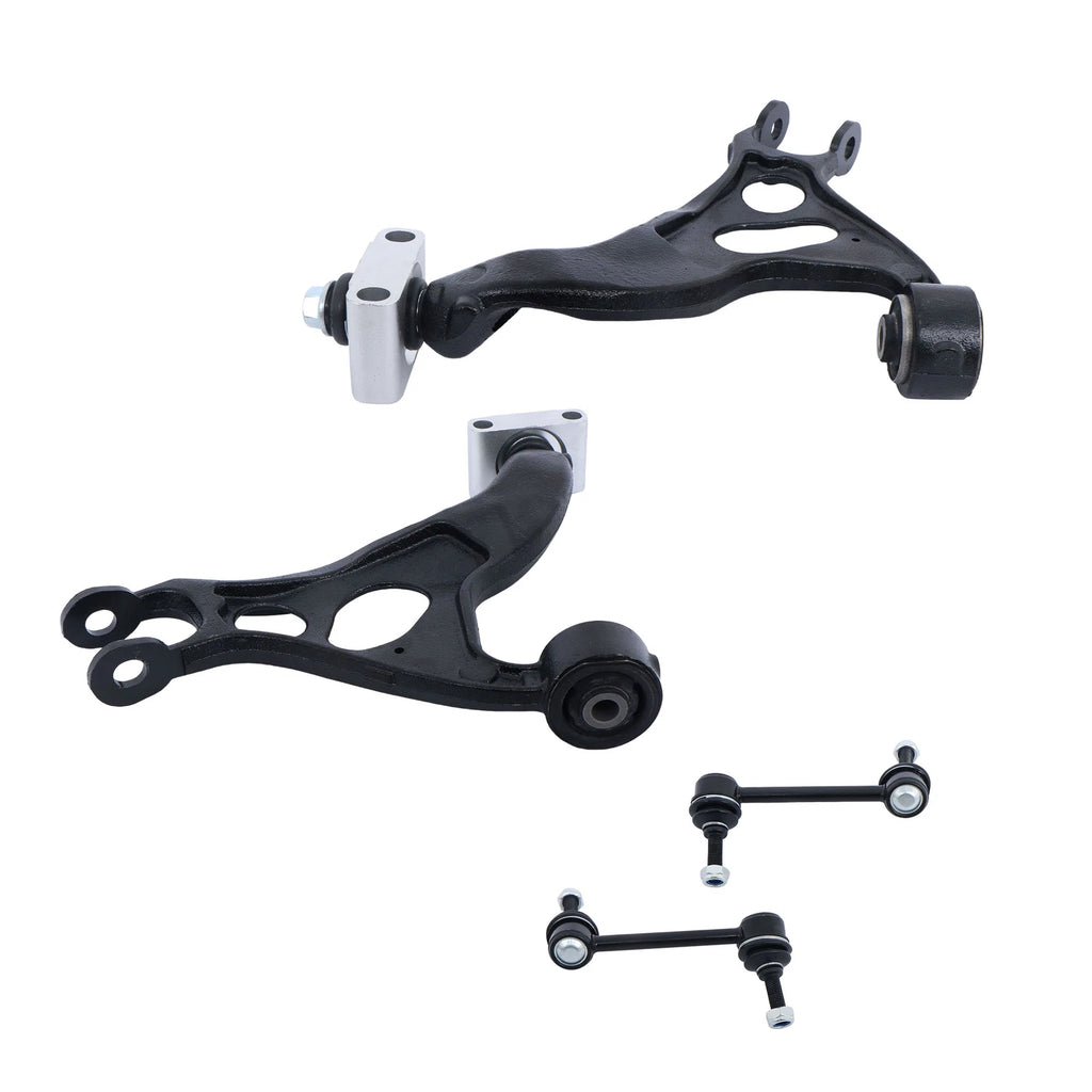 Set of 4 Rear Upper Control Arms Sway Bar Links for Ford Flex Taurus (2010–2018)