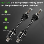 Set of 2 Rear Half Shaft CV Axles for Polaris Sportsman 450 (2016–2017)