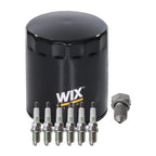 Wix Engine Oil Filter & NGK 6 V-Power Spark Plugs for A4 Passat (1997–2005)