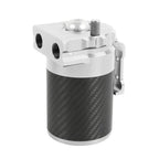 Baffled Oil Catch Can for Universal Applications