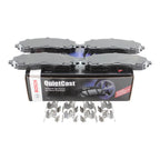 Set of 4 Bosch QuietCast Front Ceramic Brake Pads for Chrysler Dodge VW