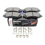 Set of 4 Bosch QuietCast Front Ceramic Brake Pads for ES300h ES350 Avalon Camry RAV4 (2013–2023)