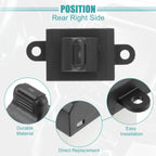 Rear Right Master Power Window Switch for Dodge Viper (2001)
