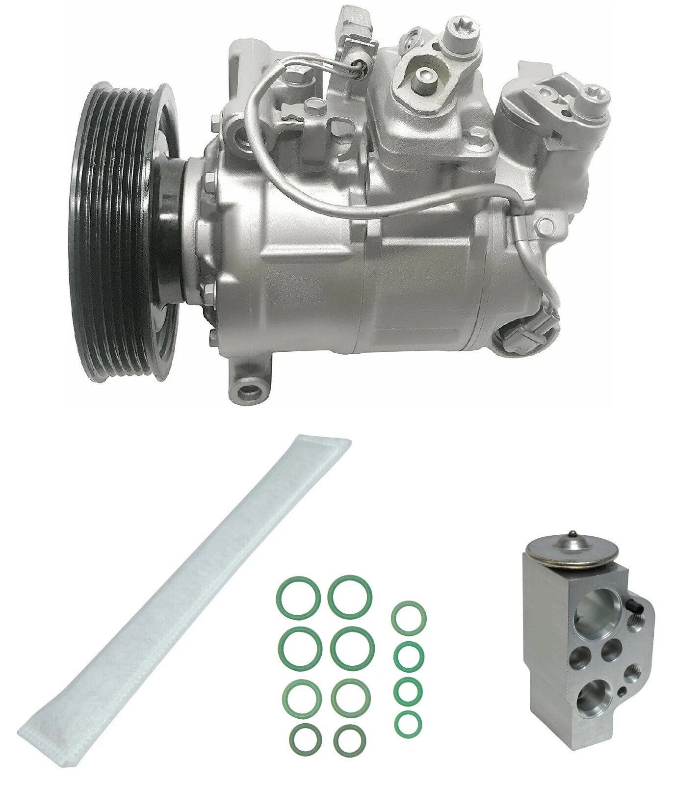 AC Compressor Kit Replacement for Audi S4 3.0L (2014–2014)