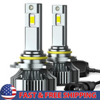 2X 9005 LED Headlight Bulbs for