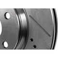 Cross-Drilled and Slotted Brake Discs for Ford Mustang (2015–2020)