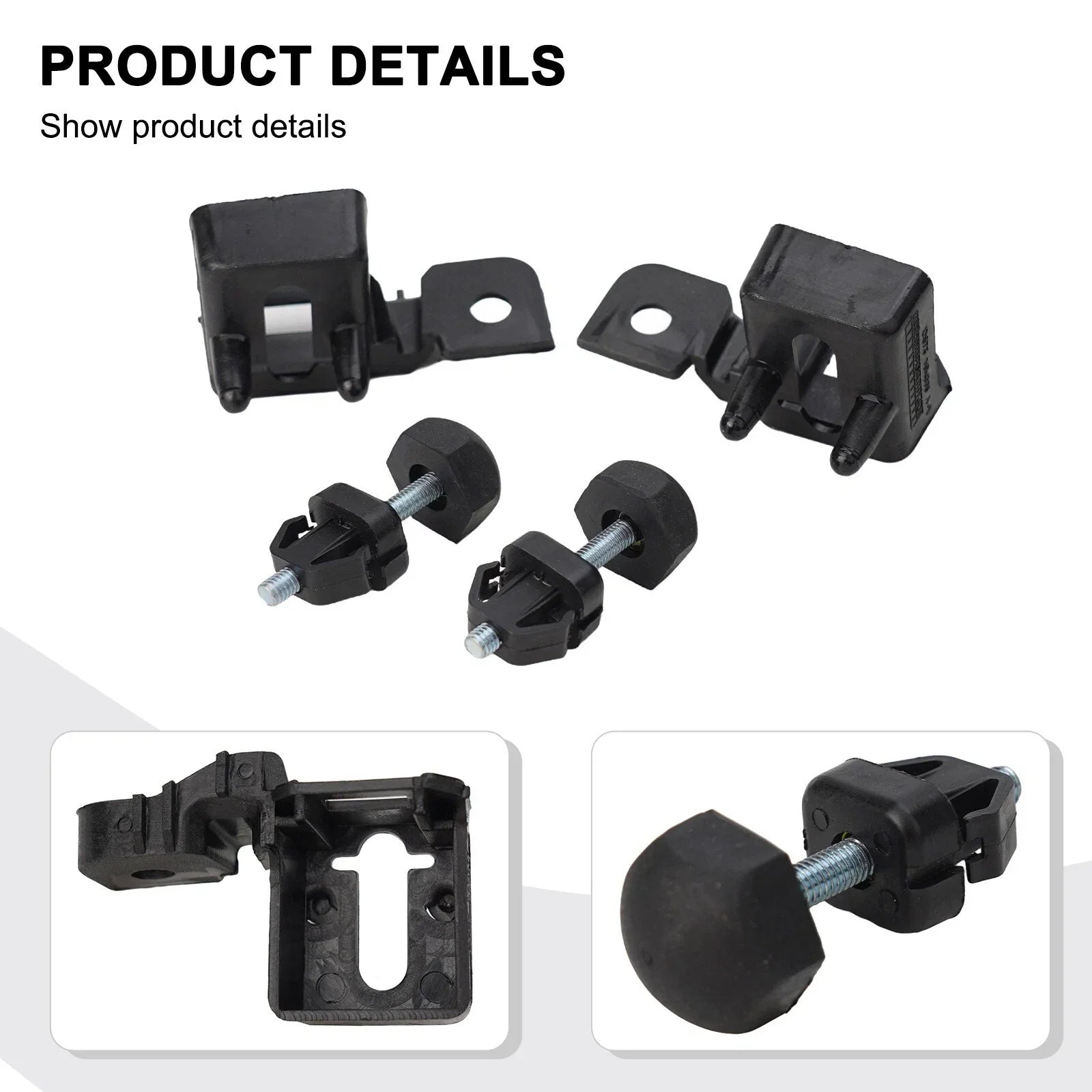 2 x Headlamp Assembly Mount Bracket for Fusion (2017���2019)