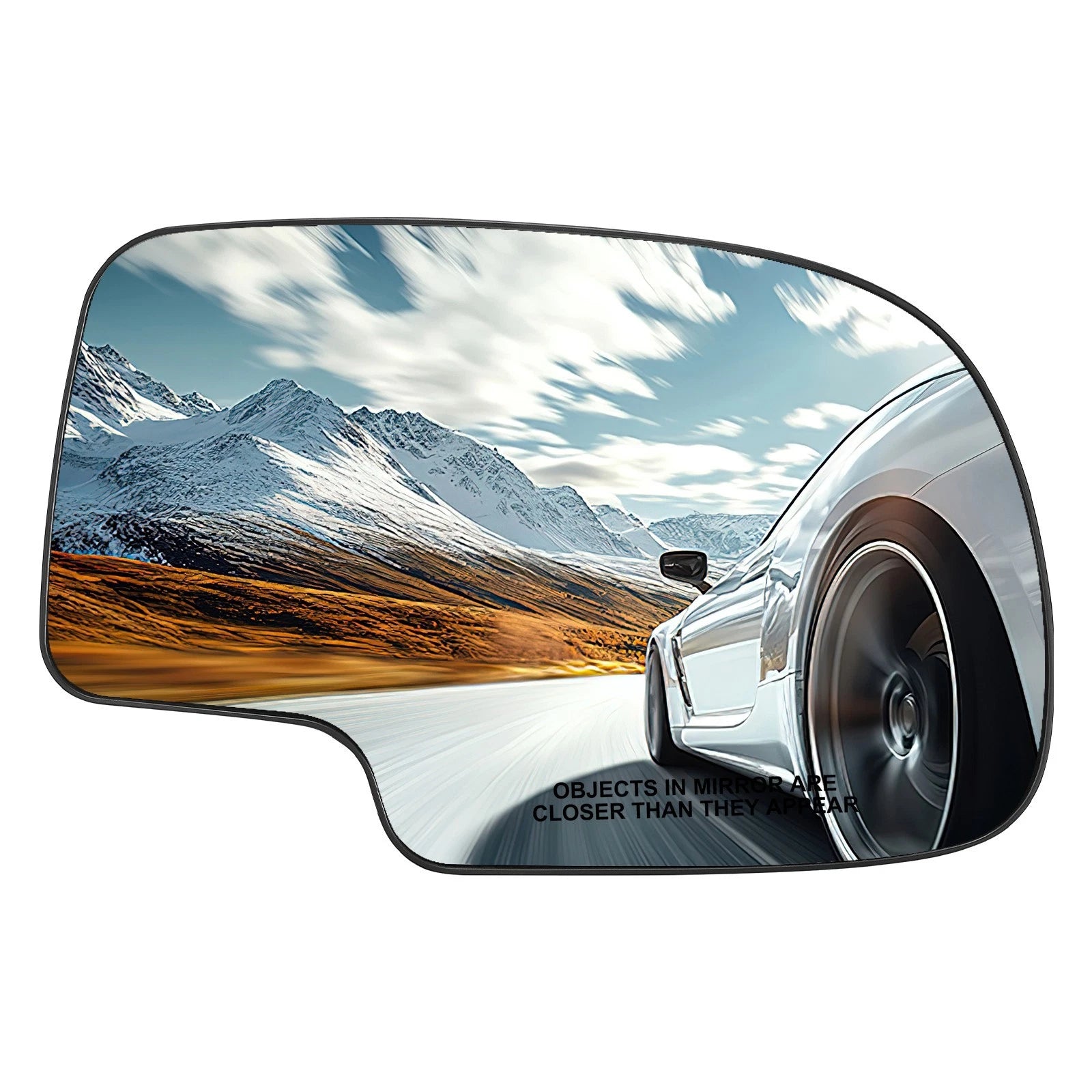 Heated Mirror Glass Right for Chevy Silverado GMC Sierra (2001–2006)