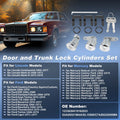 Door and Trunk Lock Cylinders Kit for Ford Thunderbird (1970–1986)