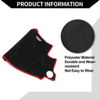 Dashboard Cover Mat for Honda Vezel RU1/2/3/4 (2013–2020) Black Red Set