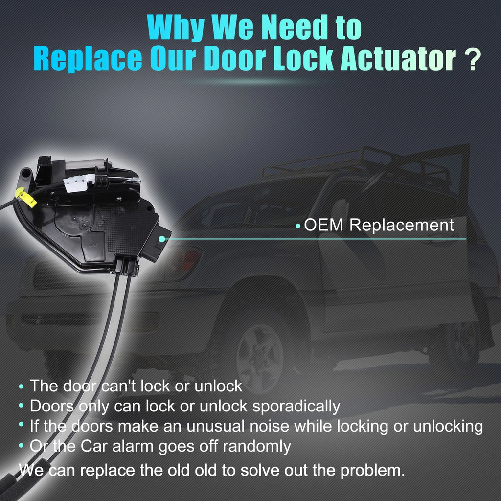 Door Lock Actuator Motor for Nissan Altima (2013–2018) 80501-3TA0A