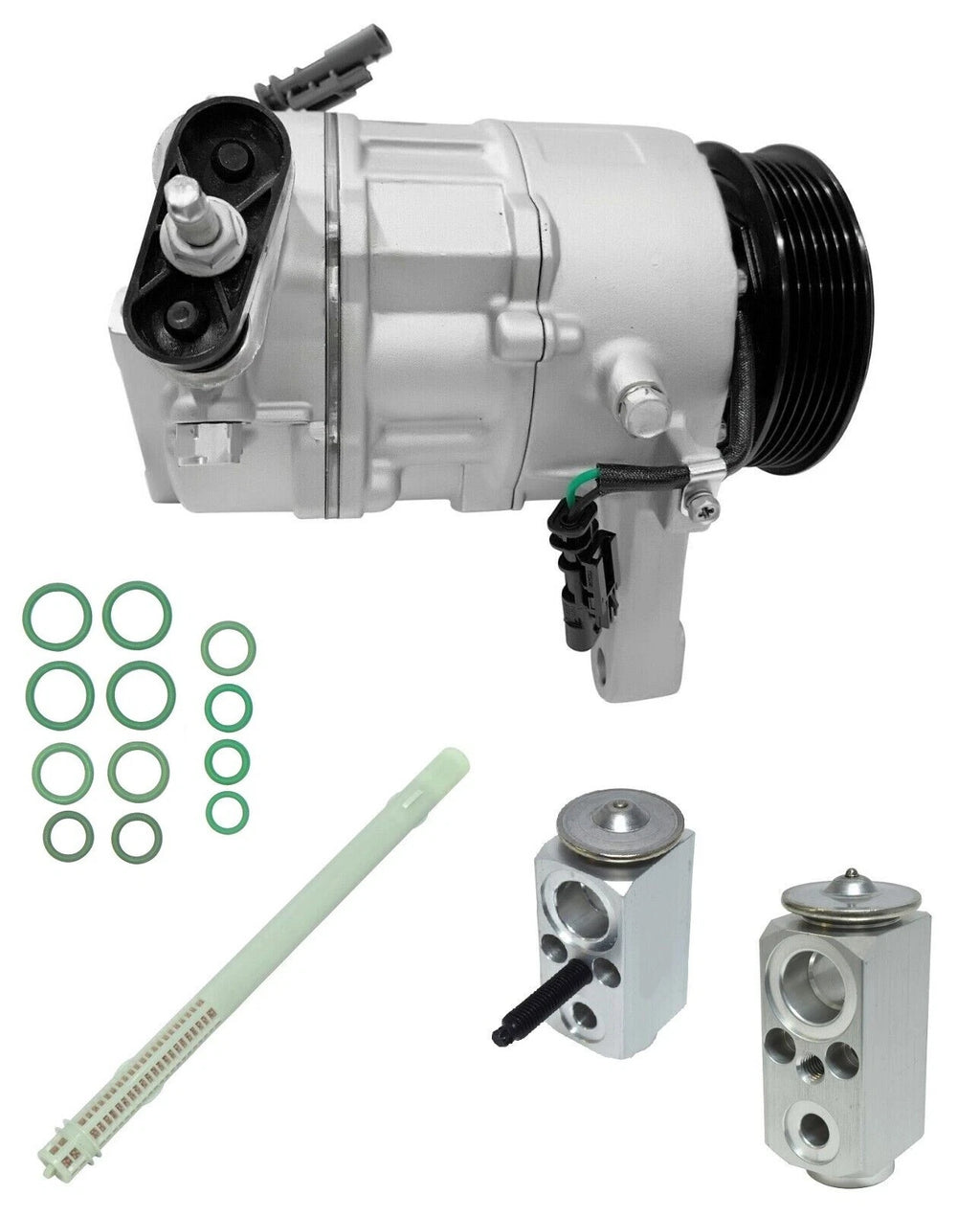 AC Compressor Kit with Rear AC for GMC Acadia 3.6L (2016–2016)