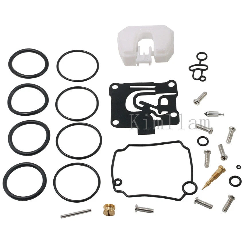 Carburetor Repair Kit for Yamaha 40HP 45HP 50HP (62Y-W0093-00, 62Y-W0093-10)
