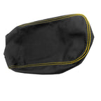PVC Leather Console Armrest Cover for Dodge Charger (2011–2019) Yellow Stitch