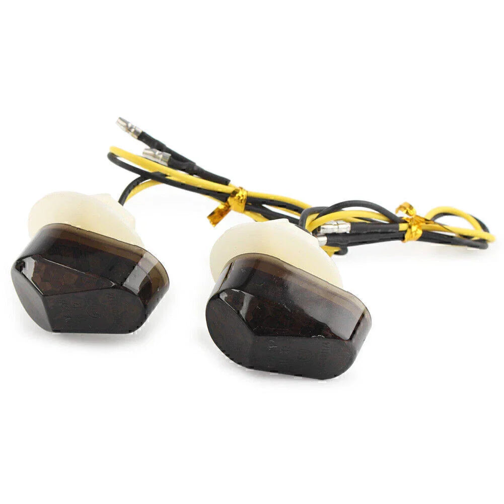 LED Amber Turn Signal Side Marker Lights  For Yamaha YZF-R1 R6 R6S