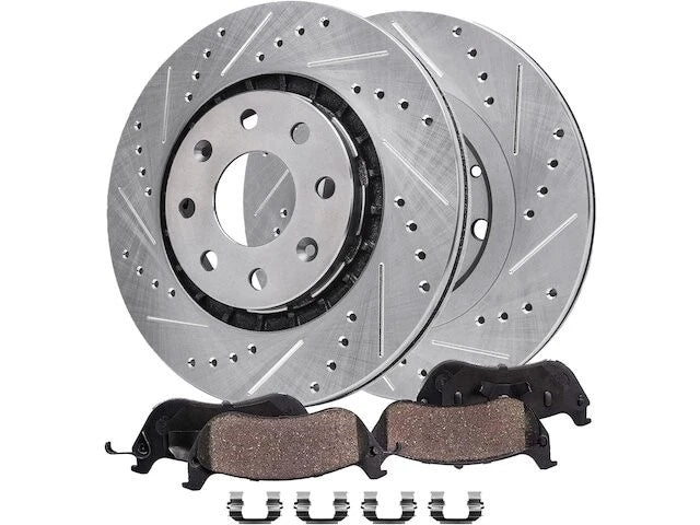 Front Brake Pad and Rotor Kit for Suzuki Swift (2007–2009) FV747HP