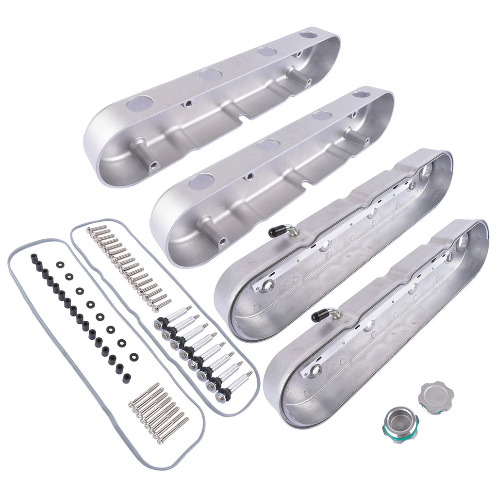 LS Smooth Cast Valve Covers for Chevy Small Block V8 (Gen III/IV)