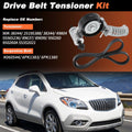 Serpentine Belt Drive Tensioner Kit for Buick Encore (2013–2020) K060544 6PK1383