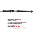 Rear Driveshaft for Kia Sorento (2003–2006) V6 3.5L Auto RWD 491003E450