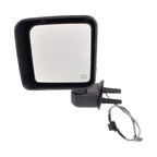Power Heated Mirrors for Jeep Wrangler (2014) Driver & Passenger Side Chrome