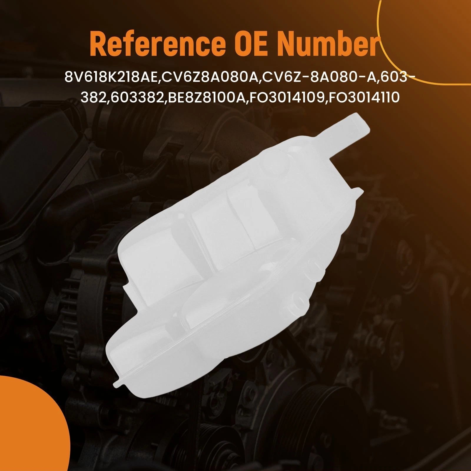 Coolant Expansion Tank for Ford Focus C-MAX Transit Escape (2012-2018)