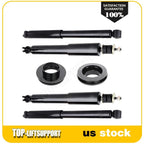 Set of 4 Front Leveling Kit & Shocks for Chevy Silverado Sierra 1500