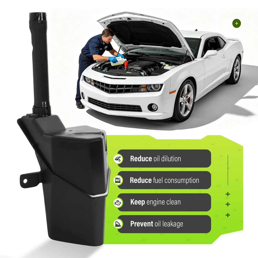 Radiator Coolant Reservoir Expansion Tank for Chevrolet Camaro (2010–2015)