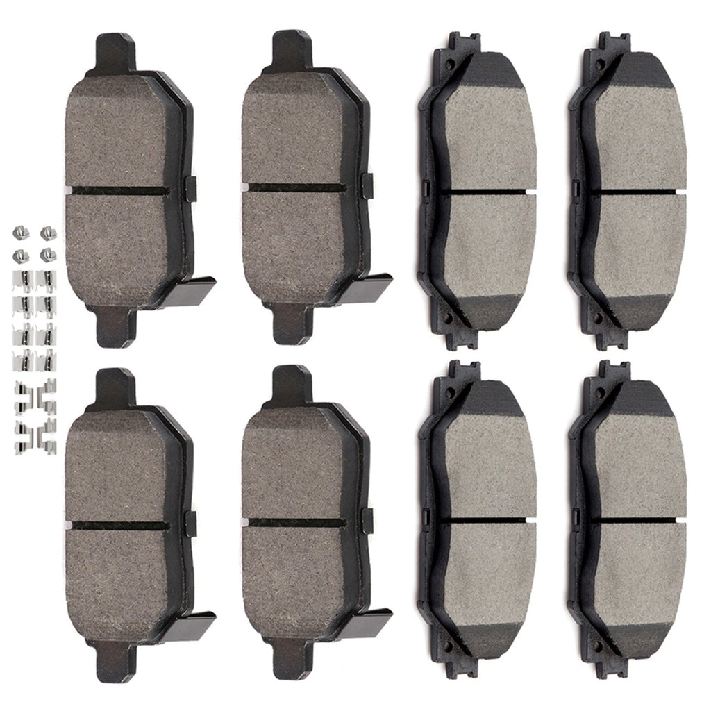 Set of 4 Ceramic Brake Pads for Scion XB (2008–2015)