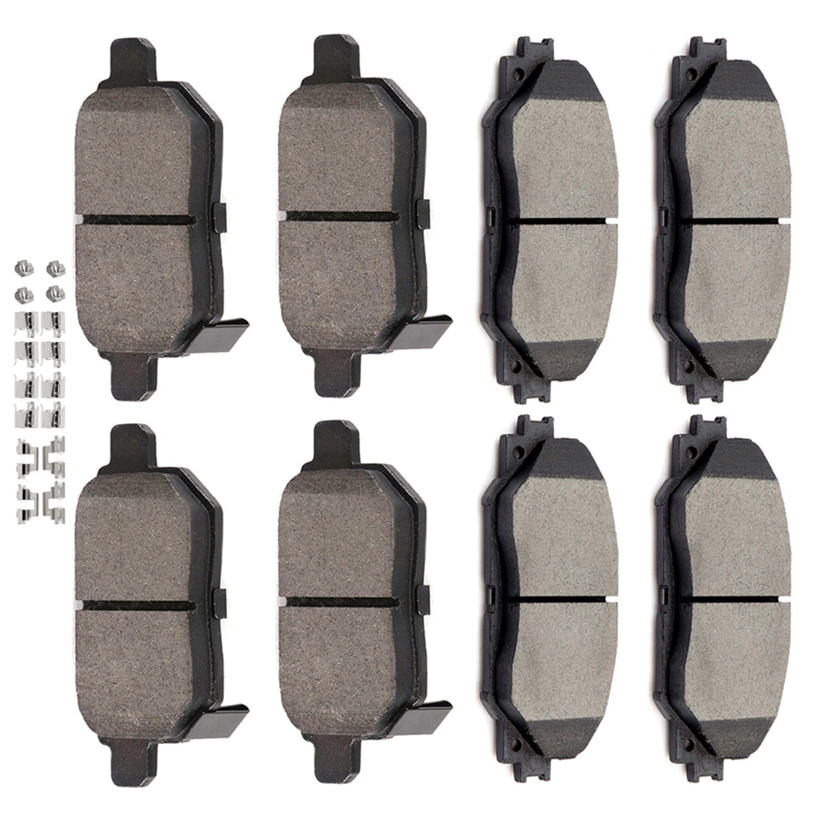Set of 4 Ceramic Brake Pads for Scion XB (2008–2015)